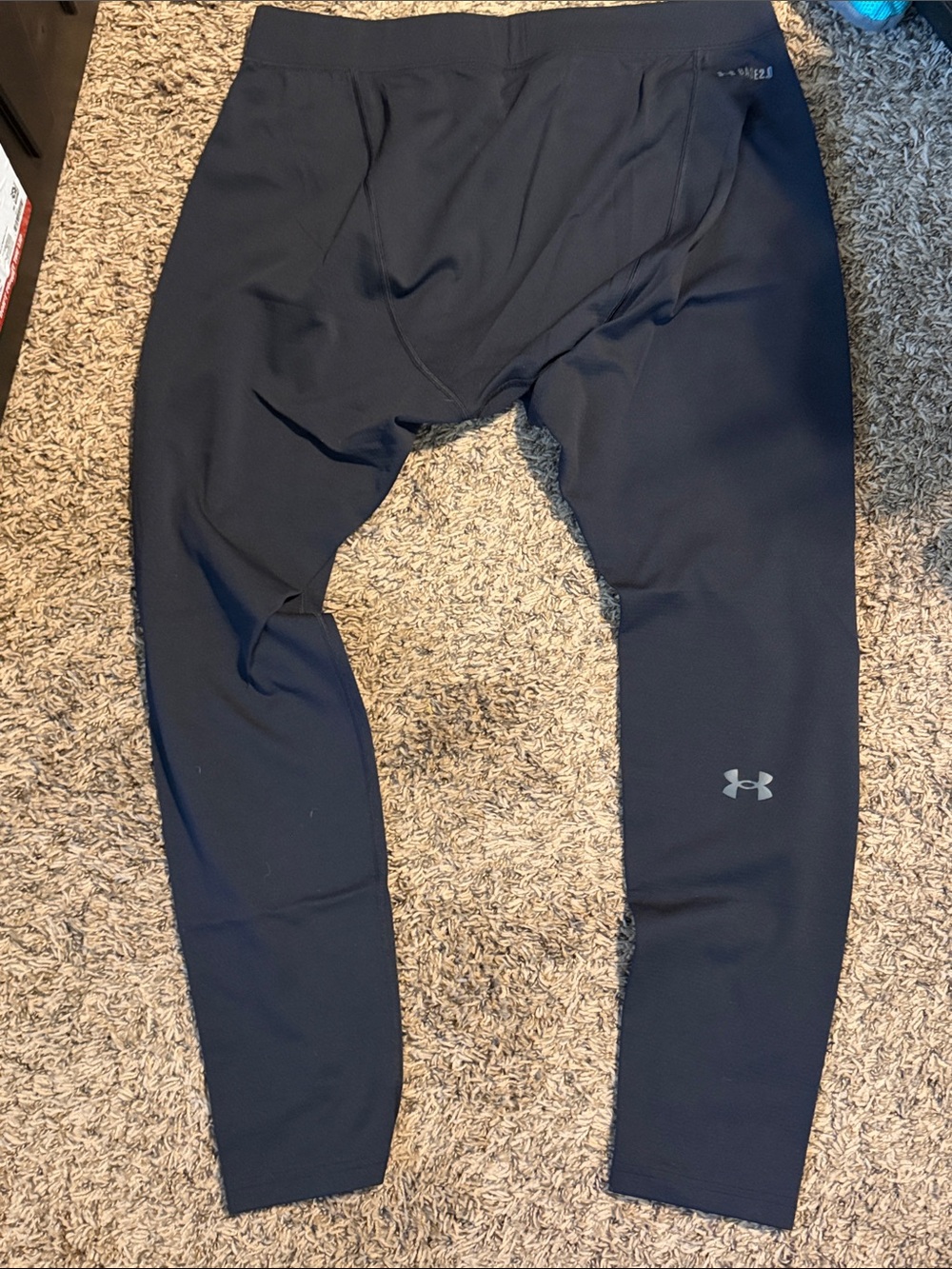 Under Armour Black ColdGear Fitted XXL Athletic Base Layer